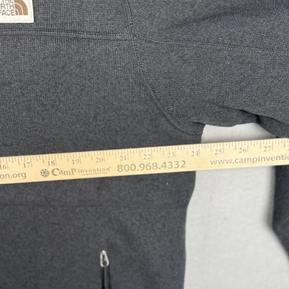 The North Face Gordon Lyons Jacket Mens XL Grey Full Zip Sweater Fleece Gorpcore